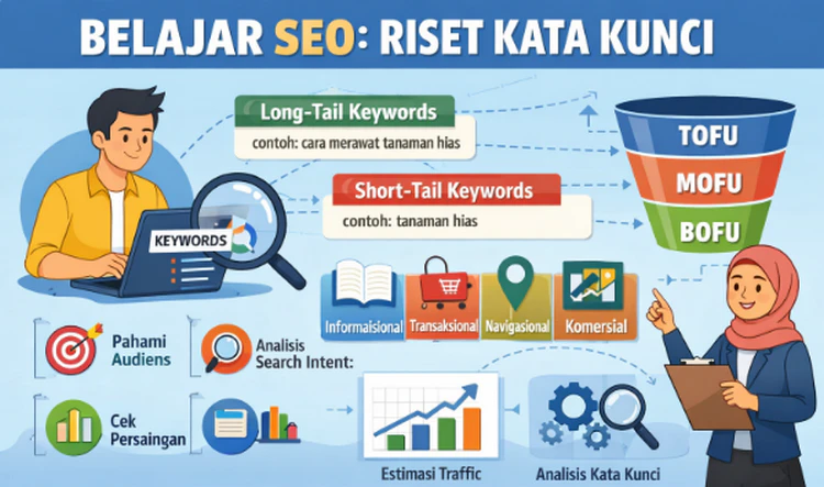 cara riset kata kunci