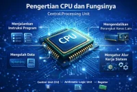 Pengertian CPU dan Fungsinya Pengertian CPU dan Fungsinya