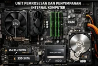 perangkat penyimpanan internal komputer